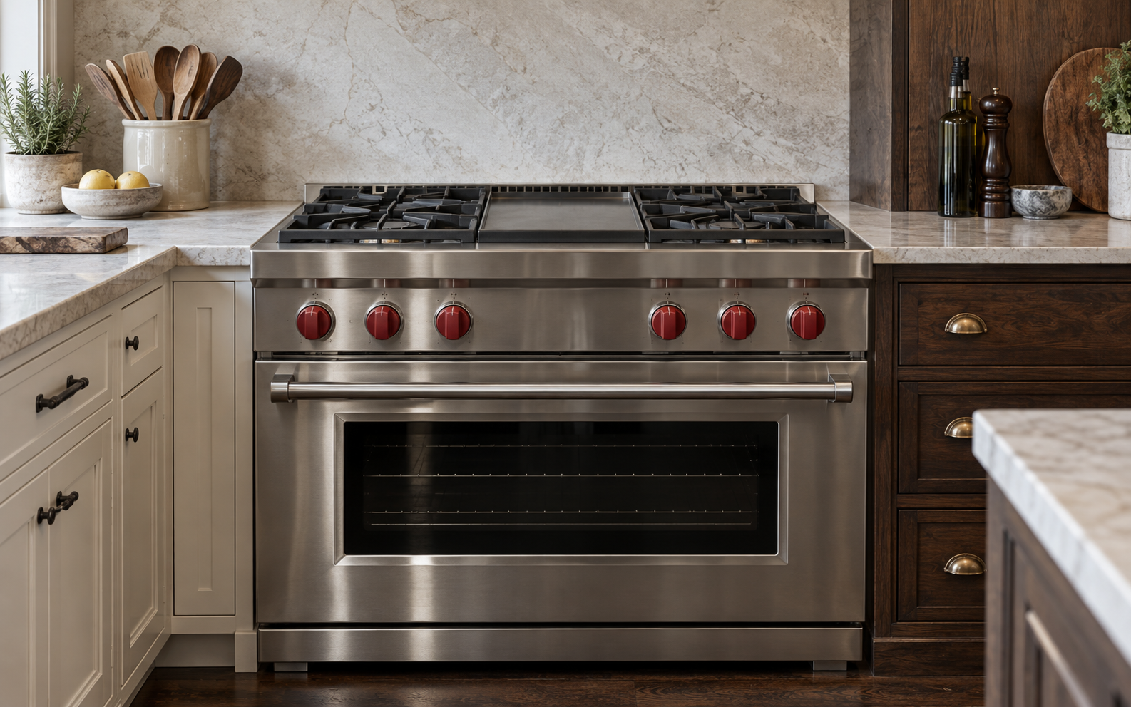 Wolf kitchen appliance — AI illustration